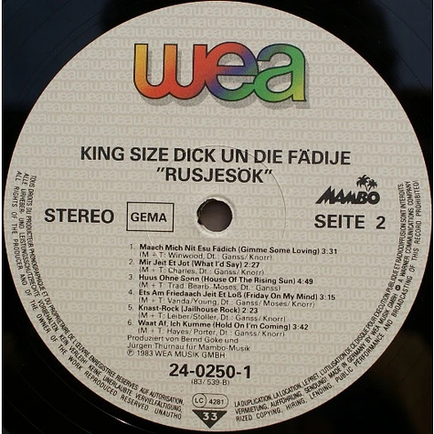 King Size Dick Un Die Fädije - Rusjesök