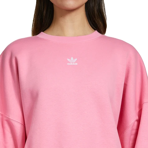 adidas - Adicolor Essentials Fleece Sweatshirt (Bliss Pink) | HHV