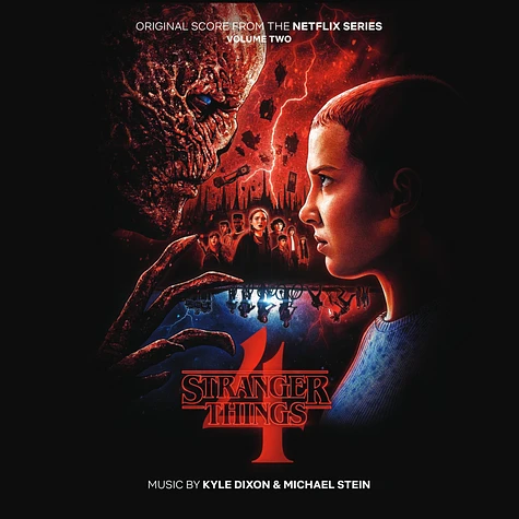 Kyle Dixon & Michael Stein - Stranger Things 4: Volume 2 Original Score Black Vinyl Edition