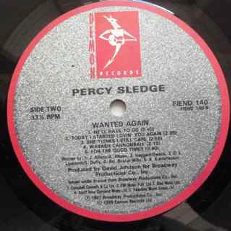 Percy Sledge - Wanted Again