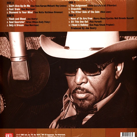 Solomon Burke - Don't Give Up On Me 20th Anniversary Black Vinyl Edition