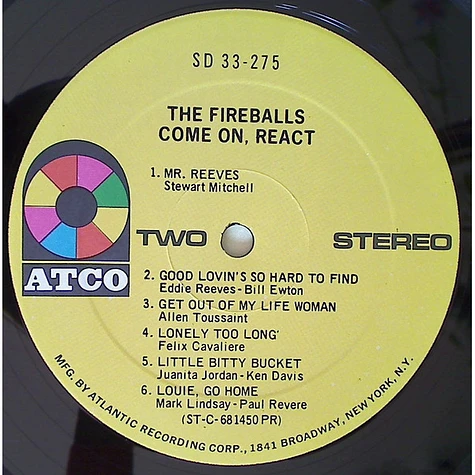 The Fireballs - Come On, React!