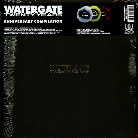 V.A. - 20 Years Watergate Colored Vinyl Edition