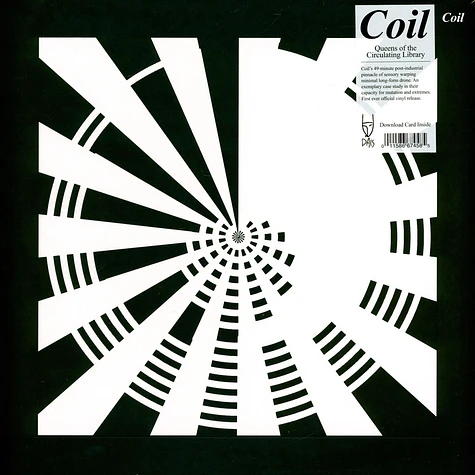 Coil - Queens Of The Circulating Library Black Vinyl Edition