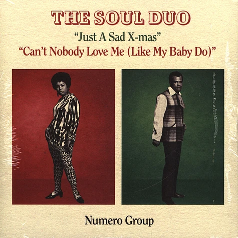 The Soul Duo - Just A Sad Xmas / Can't Nobody Love Me Black Vinyl Edition