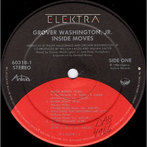 Grover Washington, Jr. - Inside Moves