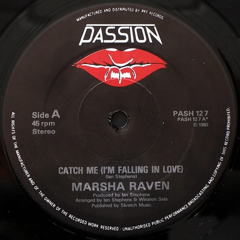 Marsha Raven - Catch Me (I'm Falling In Love)