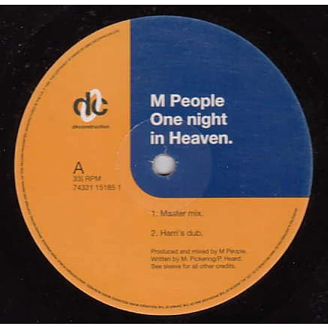 M People - One Night In Heaven