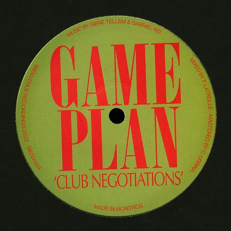 Game Plan (Gene Tellem & Gabriel Rei) - Club Negotiations