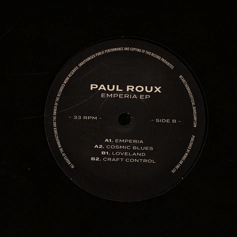 Paul Roux - Emperia EP