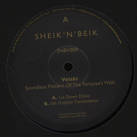 Voiski - Soundless Pattern Of The Tortoise’s Walk