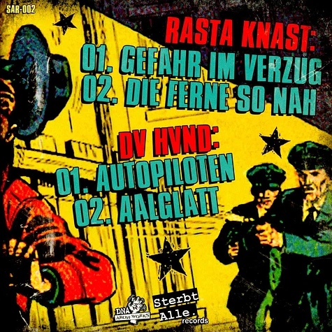 Rasta Knast / Dv Hvnd - Split EP