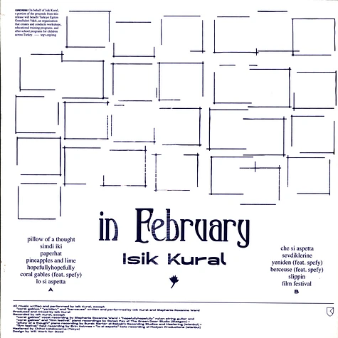 Isik Kural - In February Rose Red Vinyl Edition