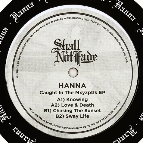 Hanna - Caught In The Mxyzptik EP