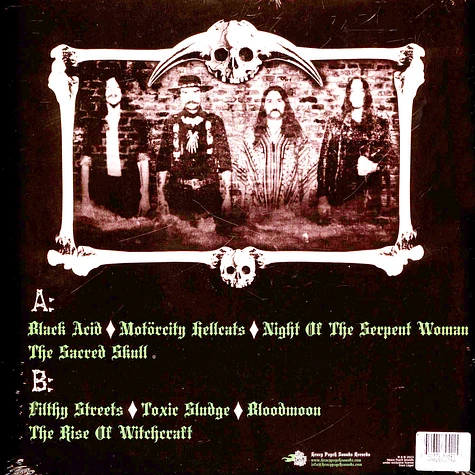 Luger - Revelations Of The Sacred Skull Green-White-Orange Vinyl Edition