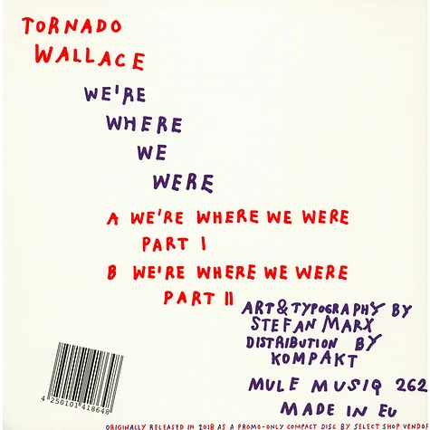 Tornado Wallace - We're Where We Were
