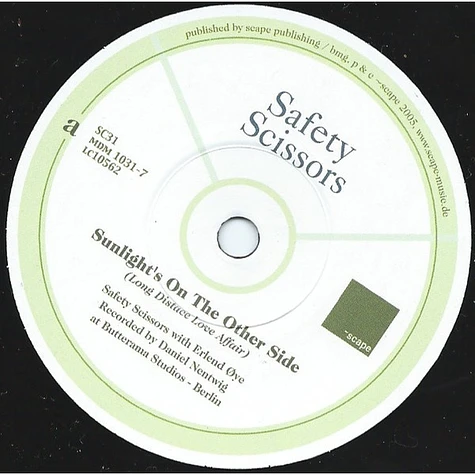 Safety Scissors - Sunlight's On The Other Side