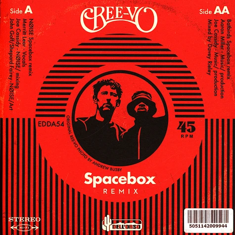 Ree-Vo - Spacebox Black Vinyl Edition