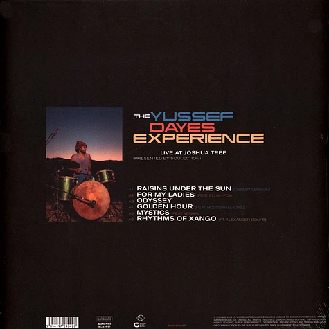 Yussef Dayes - Experience Live At Joshua Tree Black Vinyl Edition