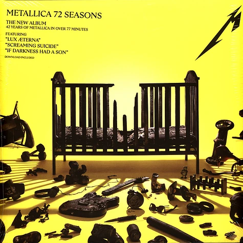 Metallica - 72 Seasons Black Vinyl Edition