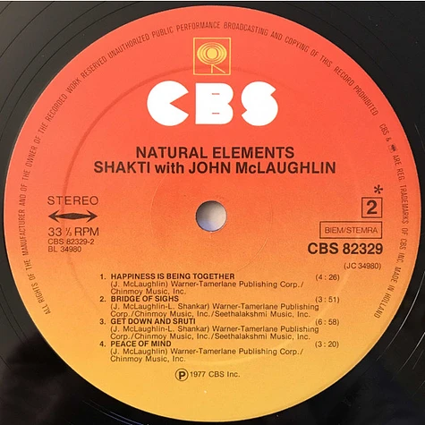 Shakti with John McLaughlin - Natural Elements