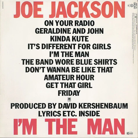 Joe Jackson - I'm The Man