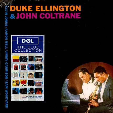 Duke Ellington & John Coltrane - Duke & John Opaque Aqua Blue Vinyl Edition
