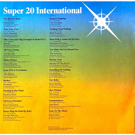 V.A. - Super 20 International