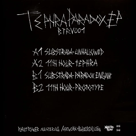Substrada & 11th Hour - Tephra Paradox EP