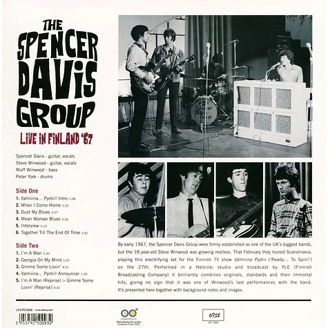 The Spencer Davis Group - live in finland ' 67