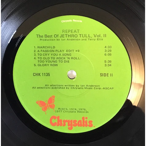 Jethro Tull - Repeat.The Best Of Jethro Tull.Vol. II Repeat