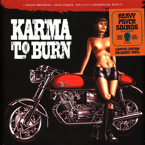 Karma To Burn - Karma To Burn Instrumental Gold Colored Vinyl Edition