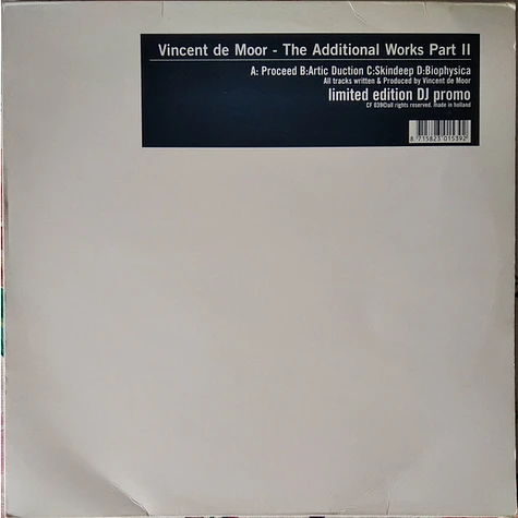 Vincent De Moor - The Additional Works Part II