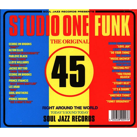 Soul Jazz Records presents - Studio One Funk