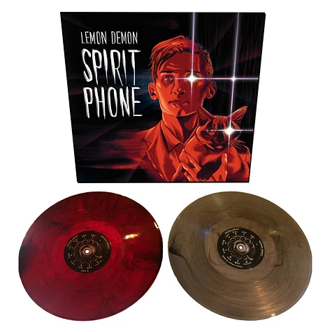 Lemon Demon - Spirit Phone Red / Clear /w Black Smoke Vinyl Edition