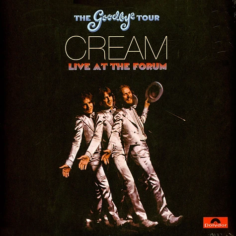 Cream - Goodbye Tour - Live 1968 Limited Blue Transparent Vinyl Edition