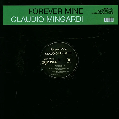 Claudio Mingardi - Forever Mine