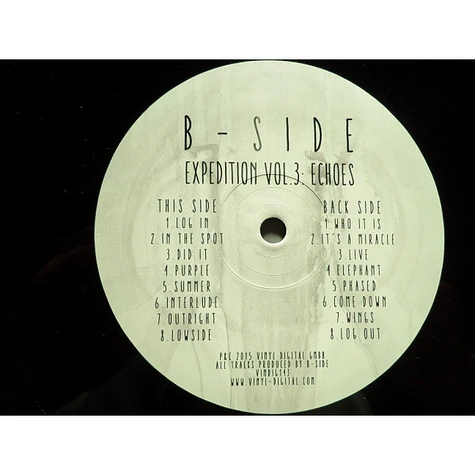 B-Side - EXPEDITion Vol. 3: Echoes