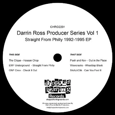 V.A. - Darrin Ross Producer Series Vol 1 (Straight From Philly 1992-1995 EP)