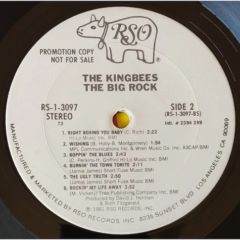 The Kingbees - The Big Rock