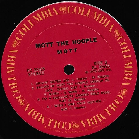 Mott The Hoople - Mott