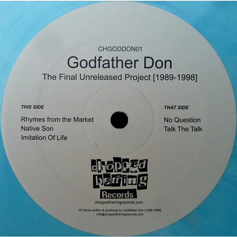 Godfather Don - The Final Unreleased Project [1989-1998]
