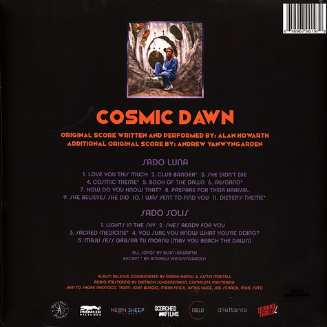 Alan Howarth And Andrew Vanwyngarden - OST Cosmic Dawn Red Vinyl Edition