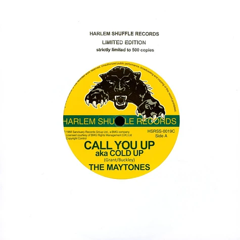 Maytones, The - Call You Up / Barrabus