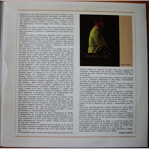 Ralph Sutton & Classic Jazz Collegium - I Giganti Del Jazz Vol. 46