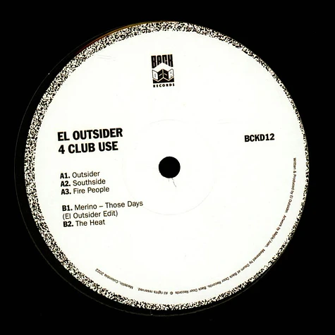 El Outsider - 4 Club Use