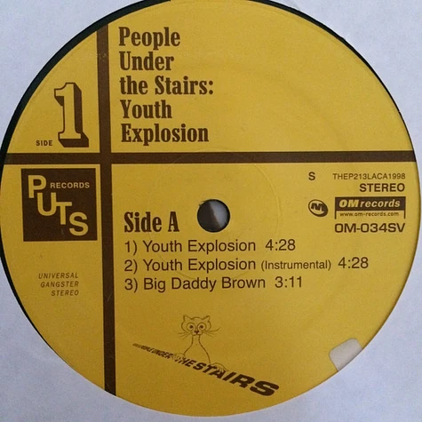 People Under The Stairs - Youth Explosion - Vinyl 12