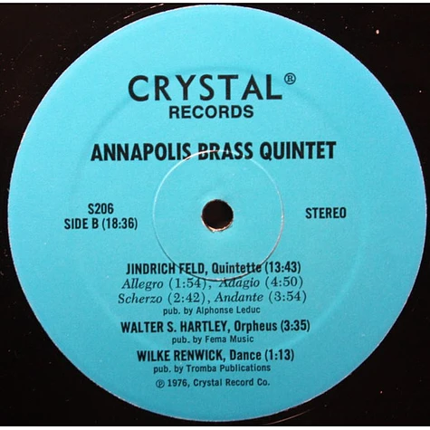 Annapolis Brass Quintet - Quintessence