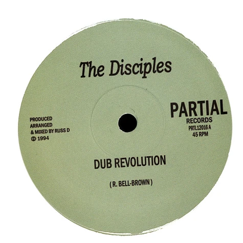 The Disciples - Dub Revolution