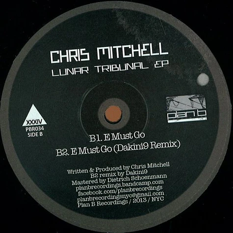 Chris Mitchell - Lunar Tribunal EP